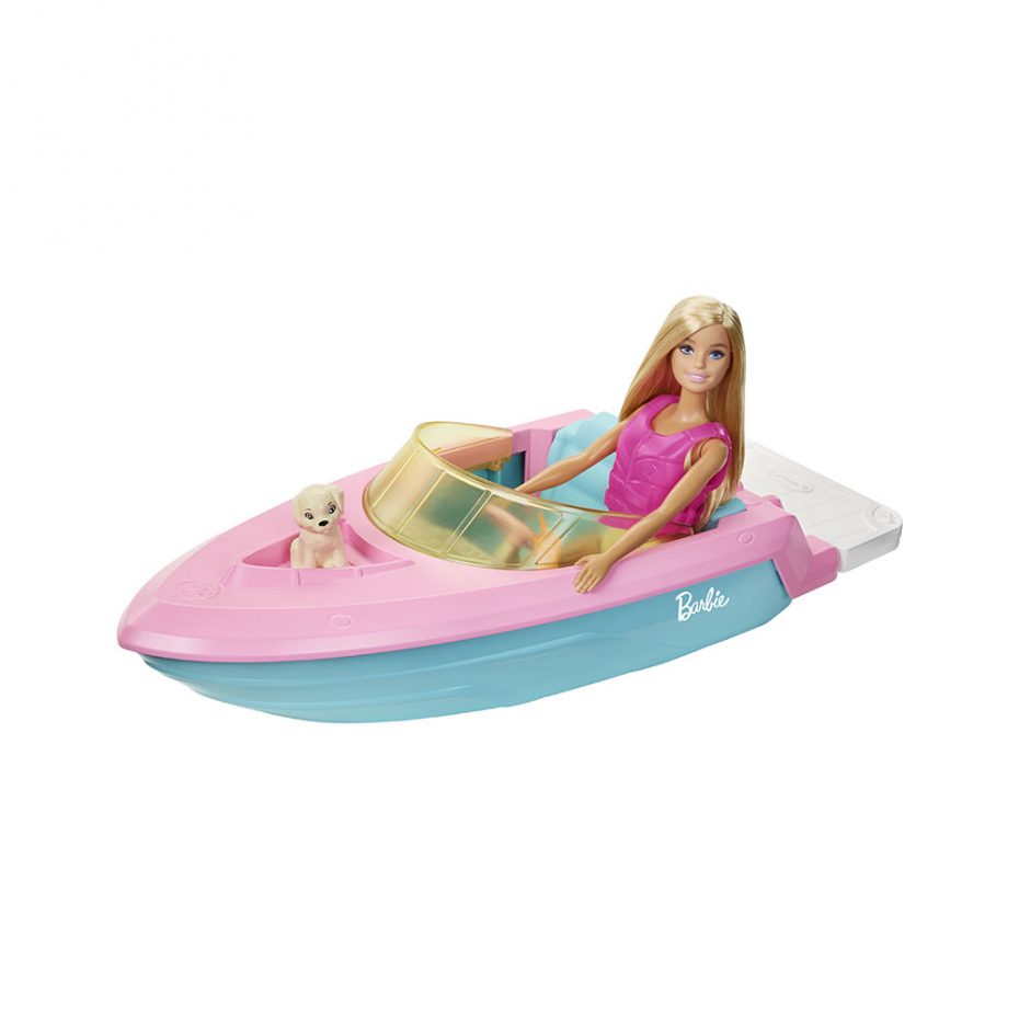 barbie toy boat