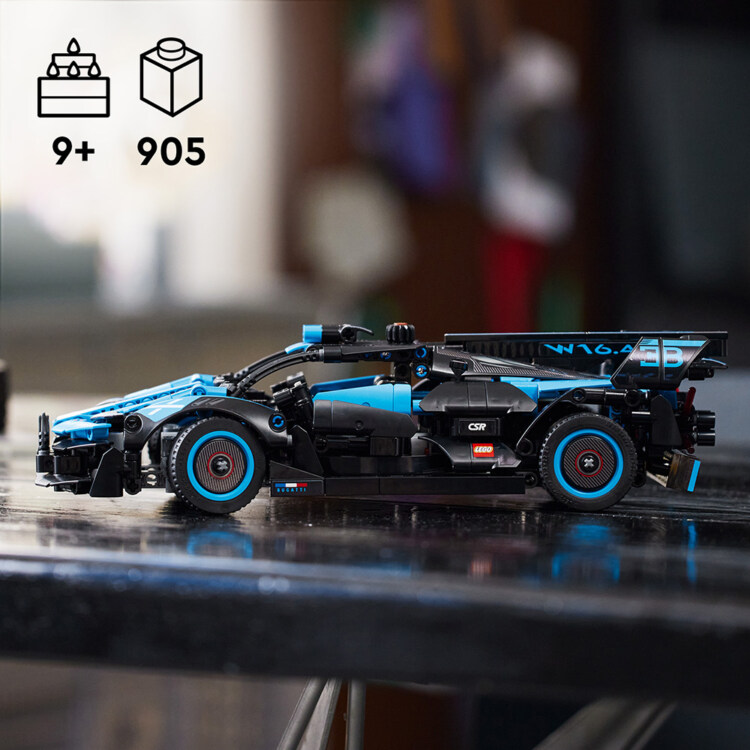 LEGO Technic 42162 - Ringo Leker - Bugatti Bolide Agile Blue